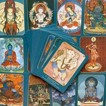 佛智慧算命卡牌游戏，预测一个人的未来，圣诞节和感恩节礼物