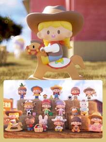 1pc Random Style Dreamscape Theater Anime Figure PVC & ABS Model /Bag, Cute For Couples - Multicolor - View 16