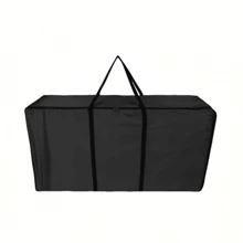 A Solid Color Horse Grass Storage Bag Made Of Oxford Cloth, Foldable Waterproof Horse Grass Bag, Large Capacity Horse Grass Hay Bag, Feed Storage Bag