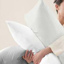 Silk Pillowcase 100% Silk, Super Soft Silk Pillowcase 22 Momme, Low-Allergy Pillowcases To Protect Hair And Skin, 1 Piece Breathable Pillowcase. - 米色 - 查看 6