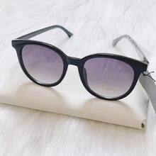 Women's Street Sunglasses UV400 Resistant - màu đen - Xem 2