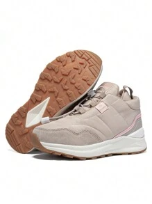 baasploa 女士加厚户外雪地靴，防滑，舒适，高品质品牌女士冬季休闲运动鞋 - 杏色 - 查看 12