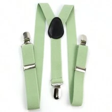 1 pieza Tirantes elásticos ajustables de unicolor multiestación unisex, adecuados para fiestas, bodas y otras ocasiones formales, accesorios de otoño-invierno para disfraces de Halloween, adecuados para adolescentes, jóvenes, hombres, uso casual, al aire libre, deportivo, vacaciones, regalos de graduación, cumpleaños, uso diario para salir, bodas y fiestas, y como regalo de disfraz de Halloween