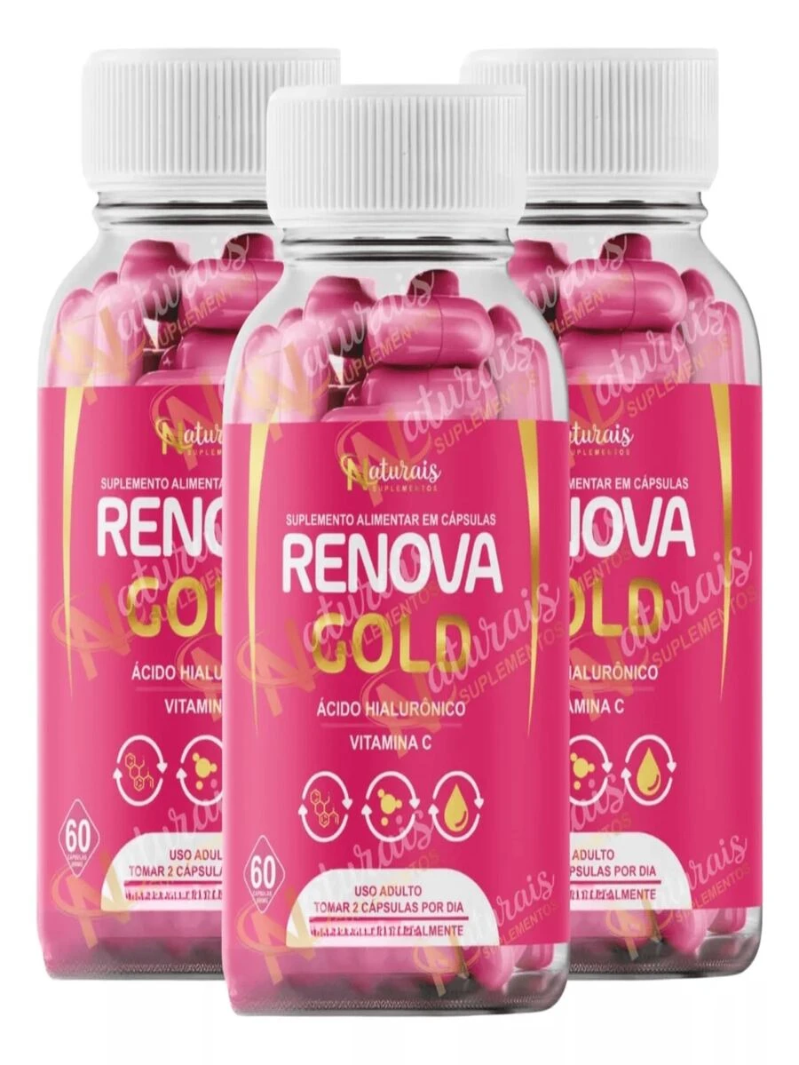 Kit 3 Renova Gold 120 Capsules Original, Renova Gold Capsules Is A Natural Food Supplement - Khác - Xem 1