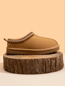 Girls Boys Slippers Kids Slippers House Fuzzy Indoor Outdoor Slipper Warm And Cosy For Little Kid Big Kid - Brown - View 5