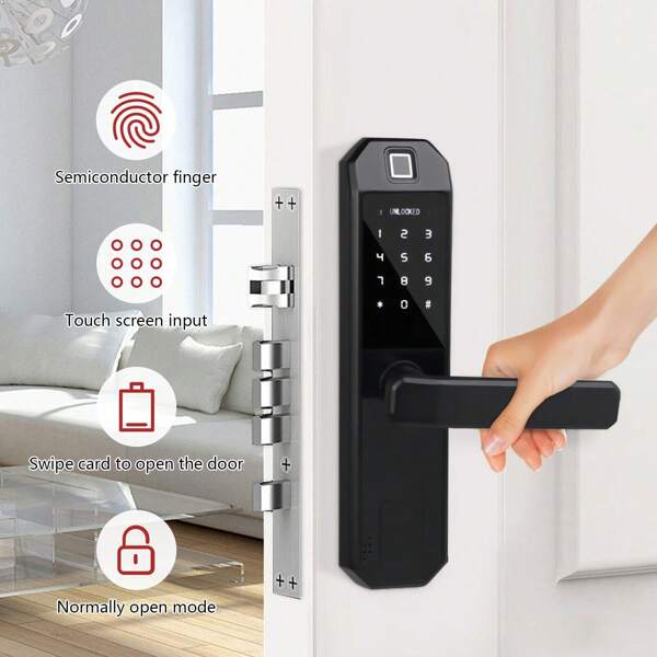Keyless fingerprint door lock electronic smart fingerprint lock