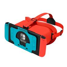 Suitable For Switch OLED Models/VR Head Mounted Devices ForSwitch Switch 3D VR Virtual Reality Head Mounted Glasses/Switch VR Labo Eye Protection Lens Mounted Devices - Multicolor - View 1