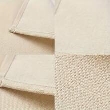 4 件几何图案餐垫，中式亚麻矩形桌面装饰，适合餐桌 - 紅色 - 查看 16