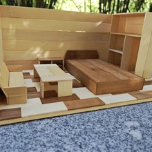50 Stücke 30*1cm/11,81*0,39 Zoll Natürlich/Verkohlt Flache Bambus Holz Streifen Kombination Verkohlt Bambus Holz Bau Modell Material Holzprodukt Konstruktion Harte Textur