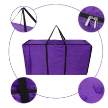 A Solid Color Horse Grass Storage Bag Made Of Oxford Cloth, Foldable Waterproof Horse Grass Bag, Large Capacity Horse Grass Hay Bag, Feed Storage Bag