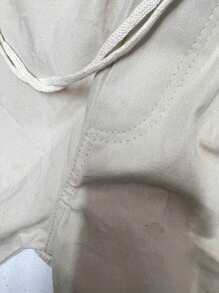 JMB Men's Bermuda Cargo Shorts With 3 Pockets Twill - 米色 - 查看 2