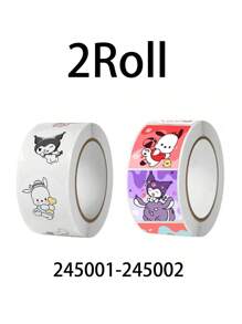 Sanrio 500Pcs/Roll Sticker Kawaii  Hello  Cartoon Kitty Cat Kids Reward Stickers Gift Decoration Decals Toys(Some Parts May Be Random)