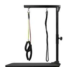 Froadp Adjustable Height Pet Grooming Arm, 35 Inch Foldable Grooming Arm With Clamp, Anti-Sitting Hip Support And Buckle, Grooming Arm For Large And Small Dogs - 黑色 - 查看 5