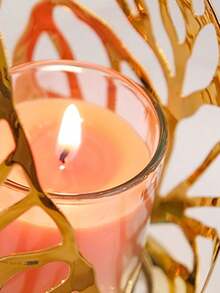 1 件简约家居餐桌烛光晚餐装饰配件，北欧风格布置浪漫餐桌铁制烛台，优雅情人节烛光晚餐道具 - 彩色 - 查看 10