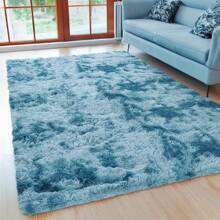 Super Soft Long Carpet, Fluffy Tie Dye Shaggy Rug For Living Room, Bedroom, Nursery, Dormitory, Teen's Room Decoration Gifts Birthday Graduation