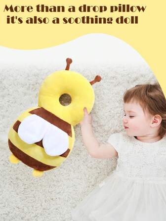 1 pieza Almohadilla protectora antirruidos para bebé, asistente de marcha para bebé/niño pequeño, previene caídas hacia atrás y golpes en la cabeza, casco de seguridad