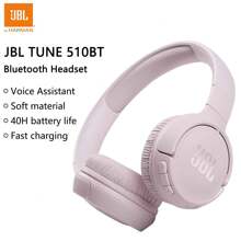Original JBL TUNE 510BT 藍牙無線耳機，純低音，便攜式電競與運動耳機，附麥克風 T510bt - 粉色 - 查看 2