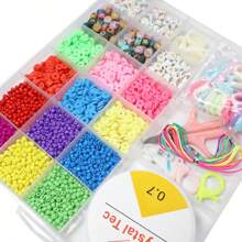 Chic & Fun Colorful Children's Beads Kit DIY Bracelet Necklace - HS-835 - 查看 3