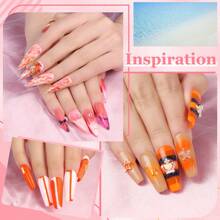 Lavender Violets® UV-Gel-Nagellack-Set, 25-teilig Weihnachtsgeschenk, mit Grundierung, blühender Gel-Unterlack, glänzender und matter Überlack, Punkte-Design, Zeichnen mit Nagelpinsel, Soak-Off, Maniküre C402