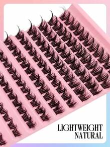 Asiteo Asiteo 120 Pcs Lash Clusters D Curly 8-16mm Individual Lashes Cluster DIY Eyelash Extensions Wispy Natural False Eyelasheslash Clusters,Eyelash Clusters,Individual Eyelashes,Lashes,Fake Lashes