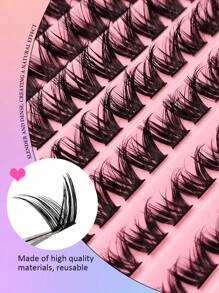 Asiteo Asiteo 120 Pcs Lash Clusters D Curly 8-16mm Individual Lashes Cluster DIY Eyelash Extensions Wispy Natural False Eyelasheslash Clusters,Eyelash Clusters,Individual Eyelashes,Lashes,Fake Lashes