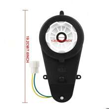 2Pcs Ride On Car Gearbox 550 12V Motor 35000RPM, Electric Motor Gearbox Motorcycles High Speed RS550 Drive Engine Match Ride On Toys - 1 - View 9