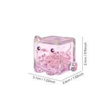2nd Gen Cute Block Stackable Cat Blindbag, Deformed Kitten Plush Figurine Collectible Accessory - Multicolor - View 2