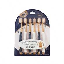 6pcs/Pack Wide Head Soft Bristles Adult Toothbrush, Household - Multicolor - View 13