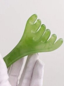 1 pieptene de masaj din rășină cu 6 gheare, instrument de masaj pentru cap pentru promovarea circulației sângelui, păr, instrumente pentru păr, îngrijirea părului, școală, înapoi la școală, călătorie, articole esențiale pentru călătorie, articole esențiale pentru casă, spa, instrument de masaj, masaj, masaj, spa - Multicolor - Vizualizare 8