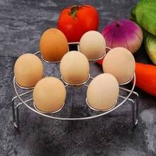 3Pcs Steamer Basket Rack Set Stainless Steel Trio Separator Set Durable Pressure Cooker Accessories Steam Basket With Egg Steamer Rack Divider For Pressure Cooker Instant Pot - Variant1 - View 8