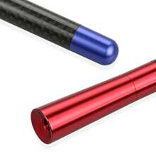 12 厘米碳纤维汽车收音机天线收音机天线适用于雪铁龙阿尔法奥迪道奇菲亚特起亚迷你逍客宝马汽车改装配件通用 - 12x1.5cm/4.72x0.59inch - 查看 3