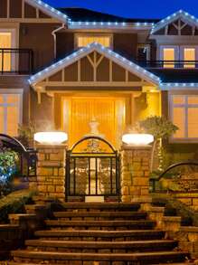 1pc/2pcs Outdoor Solar Powered Column Lamp, Modern Minimalist Waterproof Garden Fence Lighting, Exterior Villa Balustrade Wall Lamp, New Design - Multicolor - View 5