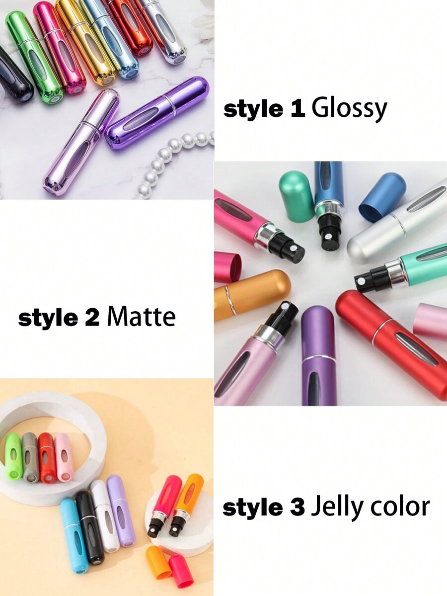 5PCS 5ML Empty Perfume Spray Bottle,Refillable Perfume Atomizer Bottle