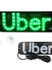 Placa Led Painel Letreiro Luminoso Vidro Parabrisa Led DE USB Para Aplicativo