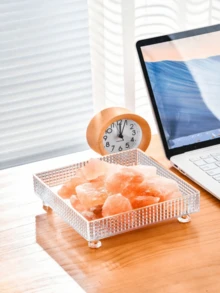 1 đồ trang trí để bàn, phụ kiện đầu giường, hộp khuếch tán hương thơm - trong suốt - Xem 2