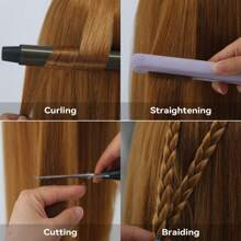 26 Inch Smooth Hairstyle Training Head Model, Cosmetology Mannequin Head For Straight Hair, Braiding, Curling, Cutting Practice, Christmas Gift