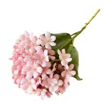 Artificial Colorful Hydrangea Stem Decoration 50cm - 淺粉色 - 查看 2