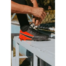 Uzze Sport Men Football Shoes - Orange - View 2