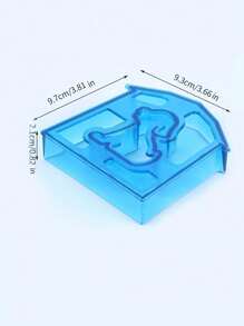 1pc  Sandwich Mold, Sandwich Cutter, Cute Color, Creative Shape Sandwich Shell Cutter, Suitable For DIY Lunch Box Cookies, Dinosaur, Dolphin, Butterfly Shapes, Etc - Multicolor - View 15