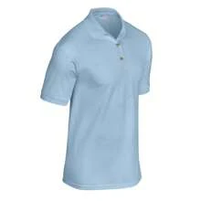 Gildan Mens DryBlend Polo Shirt (Light Blue) - Blue - View 3
