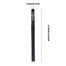10 pièces/20 pièces Ensemble de stylos à encre gel noir mat, pointe extra fine de 0,5 mm pour une écriture en douceur, résistant aux bavures, avec clip de poche pour le bureau et les fournitures scolaires