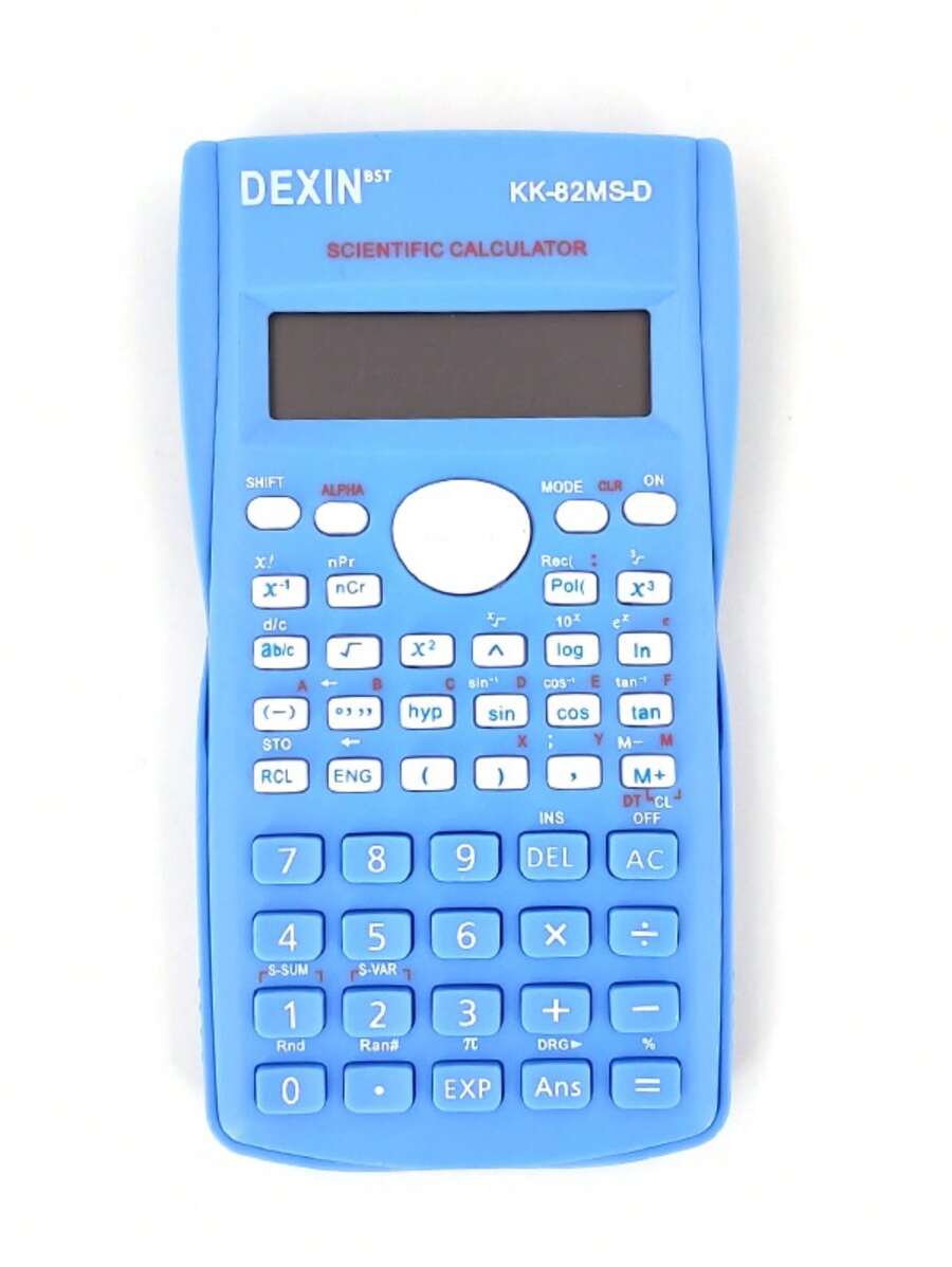 School Engineering Scientific Calculator Students Stationary Calculation Tools Exam Creative Color Calculator - 藍色 - 查看 1