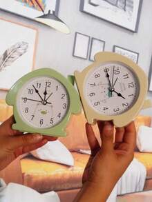 Cartoon House Alarm Clock - Cartoon House Alarm Clock: Functionality And Style In A Compact Design - Multicolor - View 8