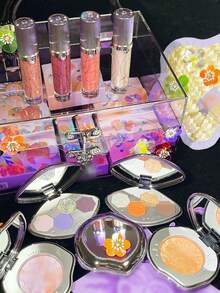 GIRLCULT Mood Blush (08 Trance), Lightweight And Silky Texture Without Powder, Easy To Blend, High Color Payoff, Matte Or Pearlescent Finish, Long-Lasting, Enhances Facial Contours - 08 Trance - 查看 7