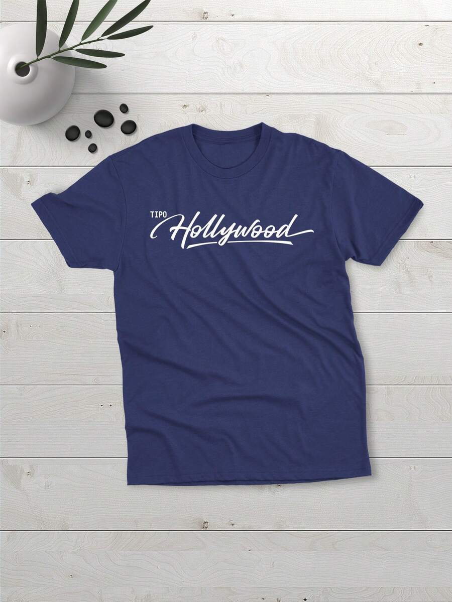 Men T-Shirts - Màu xanh hải quân - Xem 1