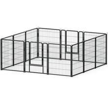 Froadp Puppy Playpen, Dog Enclosure, Puppy Playpen, Small Animal Freedom Park - Black - View 5