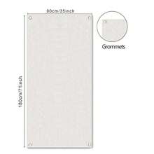 1 pièce Rideau de porte en polyester style sorcière d'Halloween, décoration murale d'ambiance effrayante