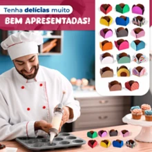 Kit Of 4 Petals For Sweet Treats Brigadeiros Parties Birthdays Weddings - Đá - Xem 4