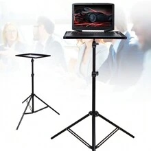 ZhdnBhnos Laptop Stand - Tripod Floor Stand For Computer, Projector, DJ Equipment - Black - View 1