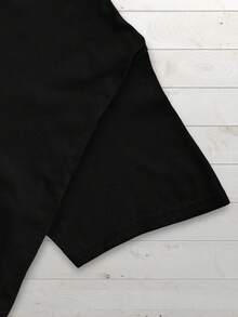 Men T-Shirts - 黑色 - 查看 4